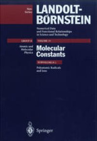 cover of the book Polyatomic Radicals and Ions