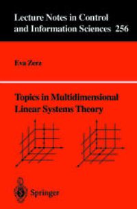 cover of the book Topics in multidimensional linear systems theory