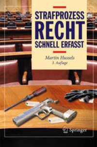 cover of the book Strafprozessrecht - Schnell erfasst