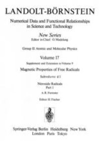 cover of the book Nitroxide Radicals. Part 1