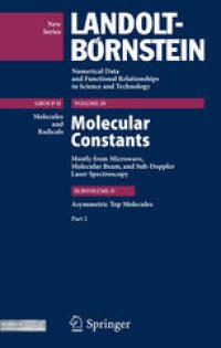 cover of the book Asymmetric Top Molecules. Part 2