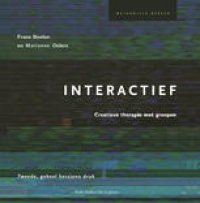 cover of the book Interactief: Creatieve therapie met groepen