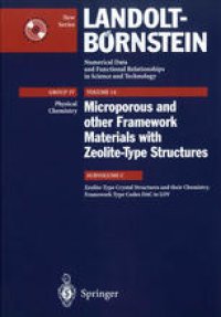 cover of the book Zeolite-Type Crystal Structures and their Chemistry. Framework Type Codes DAC to LOV