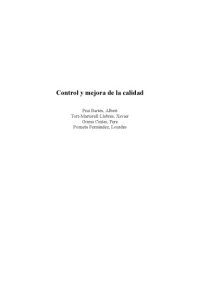 cover of the book Métodos estadísticos. Control y mejora de la calidad