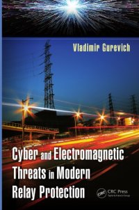 cover of the book Cyber and Electromagnetic Threats in Modern Relay Protection