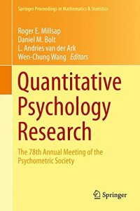 cover of the book Quantitative Psychology Research: The 78th Annual Meeting of the Psychometric Society