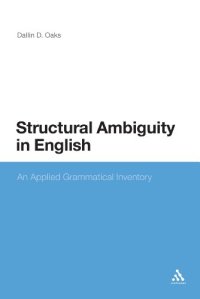 cover of the book Structural Ambiguity in English: An Applied Grammatical Inventory