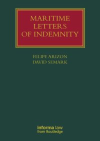 cover of the book Maritime Letters of Indemnity