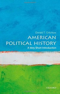 cover of the book American Political History: A Very Short Introduction