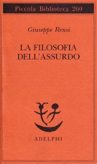 cover of the book La filosofia dell'assurdo