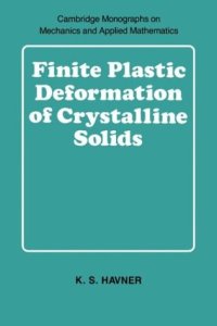 cover of the book Finite plastic deformation of crystalline solids