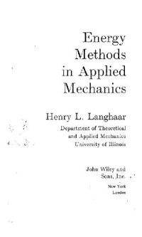 cover of the book Energy methods in applied mechanics