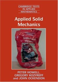 cover of the book Applied solid mechanics