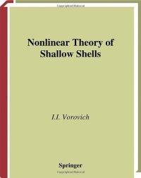 cover of the book Nonlinear Theory of Shallow Shells