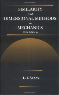 cover of the book Similarity and dimensional methods in mechanics