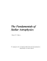 cover of the book Fundamentals of Stellar Astrophysics 