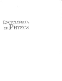 cover of the book Encyclopedia Of Physics