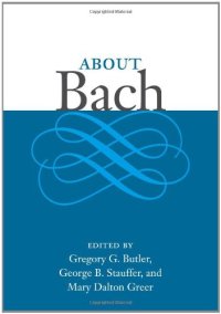 cover of the book About Bach