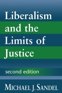 cover of the book Liberalism and the Limits of Justice