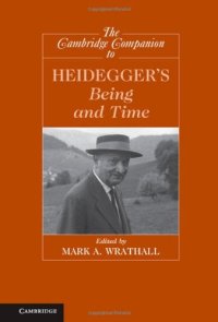 cover of the book The Cambridge Companion to Heidegger's Being and Time