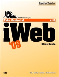 cover of the book Take Control of iWeb '09