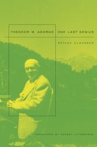 cover of the book Theodor W. Adorno: One Last Genius