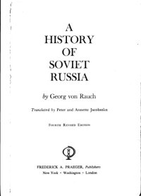 cover of the book A History of Soviet Russia