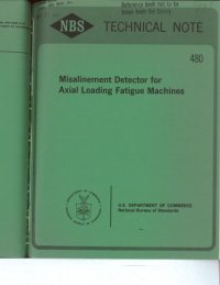 cover of the book Misalinement Detector for Axial Loading Fatigue Machines