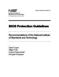 cover of the book BIOS Protection Guidelines