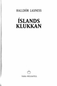 cover of the book Íslandsklukkan