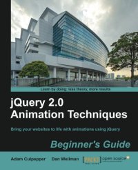 cover of the book jQuery 2.0 Animation Techniques: Beginner's Guide