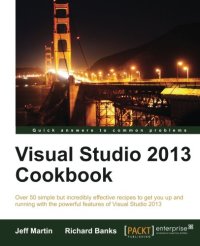 cover of the book Visual Studio 2013 Cookbook