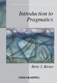 cover of the book Introduction to Pragmatics