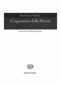 cover of the book L'esperienza della libertà