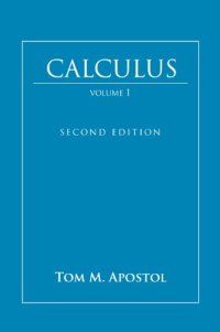 cover of the book Calculus, Vol. 1: One-Variable Calculus, with an Introduction to Linear Algebra