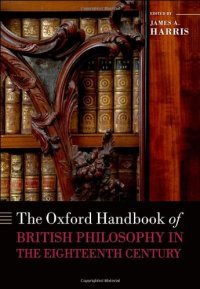 cover of the book The Oxford Handbook of British Philosophy in the Eighteenth Century