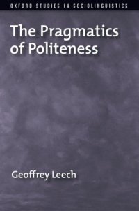 cover of the book The Pragmatics of Politeness