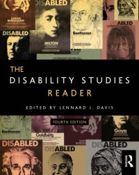 cover of the book The Disability Studies Reader