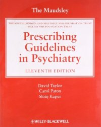 cover of the book The Maudsley prescribing guidelines in psychiatry