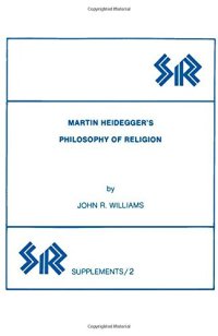 cover of the book Martin Heidegger’s Philosophy of Religion