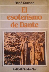 cover of the book El Esoterismo de Dante