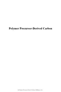 cover of the book Polymer precursor-derived carbon