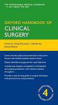 cover of the book Oxford handbook of clinical surgery