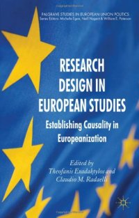 cover of the book Research Design in European Studies: Establishing Causality in Europeanization