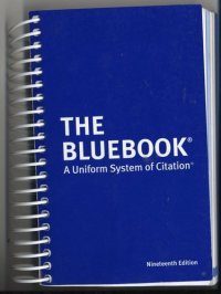 cover of the book The Bluebook: A Uniform System of Citation