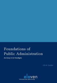 cover of the book Foundations of Public Administration: An Essay in its Paradigms