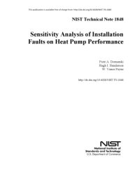 cover of the book Sensitivity Analysis of Installation Faults on Heat Pump Performance