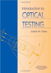 cover of the book Introduction to Optical Testing