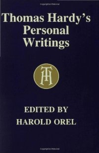 cover of the book Thomas Hardy's Personal Writings: Prefaces, Literary Opinions, Reminiscences