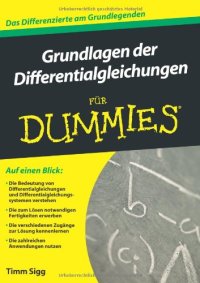 cover of the book Grundlagen der Differenzialgleichungen für Dummies